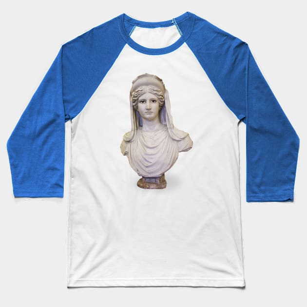 Demetra Baseball T-Shirt by igorkalatay